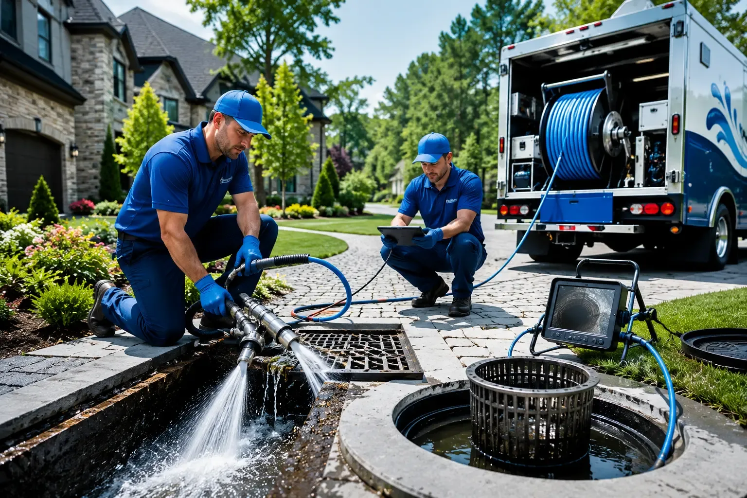 Local outdoor drain cleaning professionals in Millersburg, IA